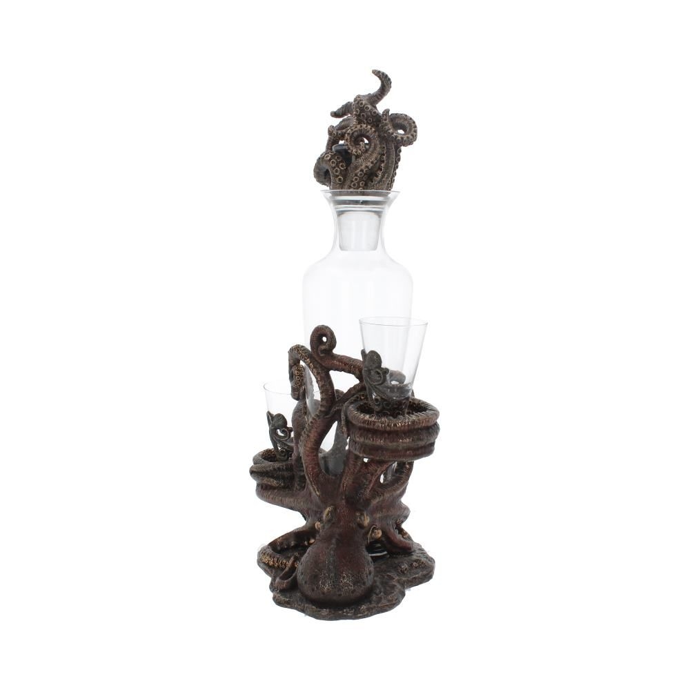 Nemesis Now - Tentacle Temptation Porte-bouteille (de vin) - Couleur bronze